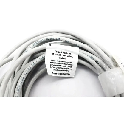 Datex Ohmeda Datex-Extension Mon/AIC Network Cable 20ft Length - Order Code 885271 Network Cable, second-hand product photo 7