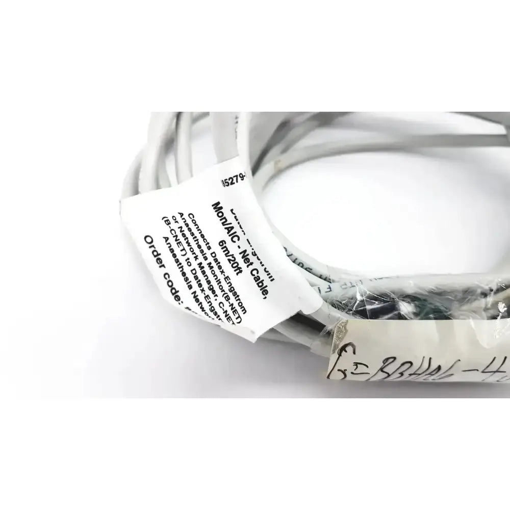 Datex Ohmeda Datex-Extension Mon/AIC Network Cable 6m/20ft Length Monitor Network Cable, second-hand product photo 6