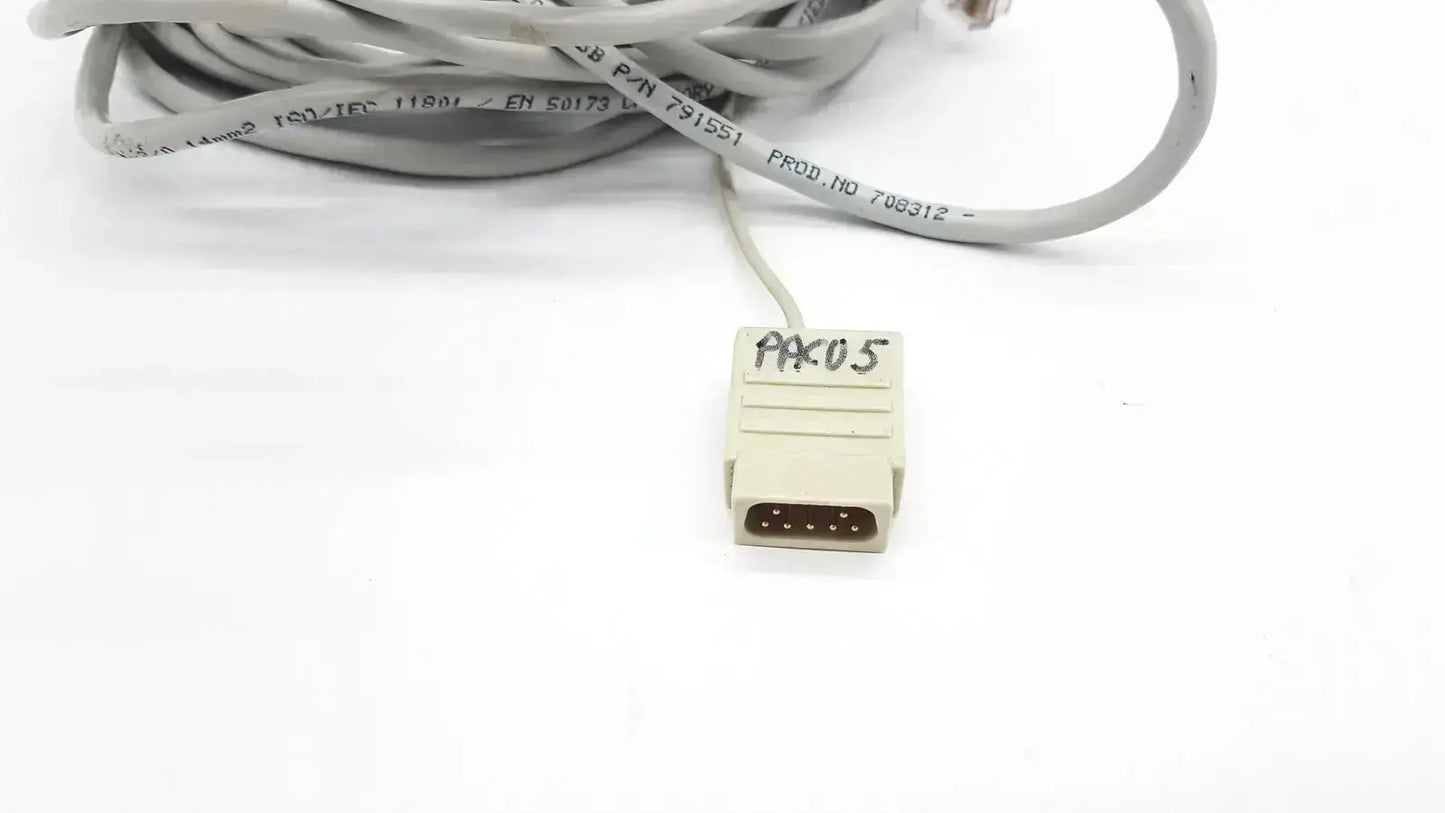 Datex Ohmeda Datex-Extension Mon/AIC Network Cable 6m/20ft Length Monitor Network Cable, second-hand product photo 12