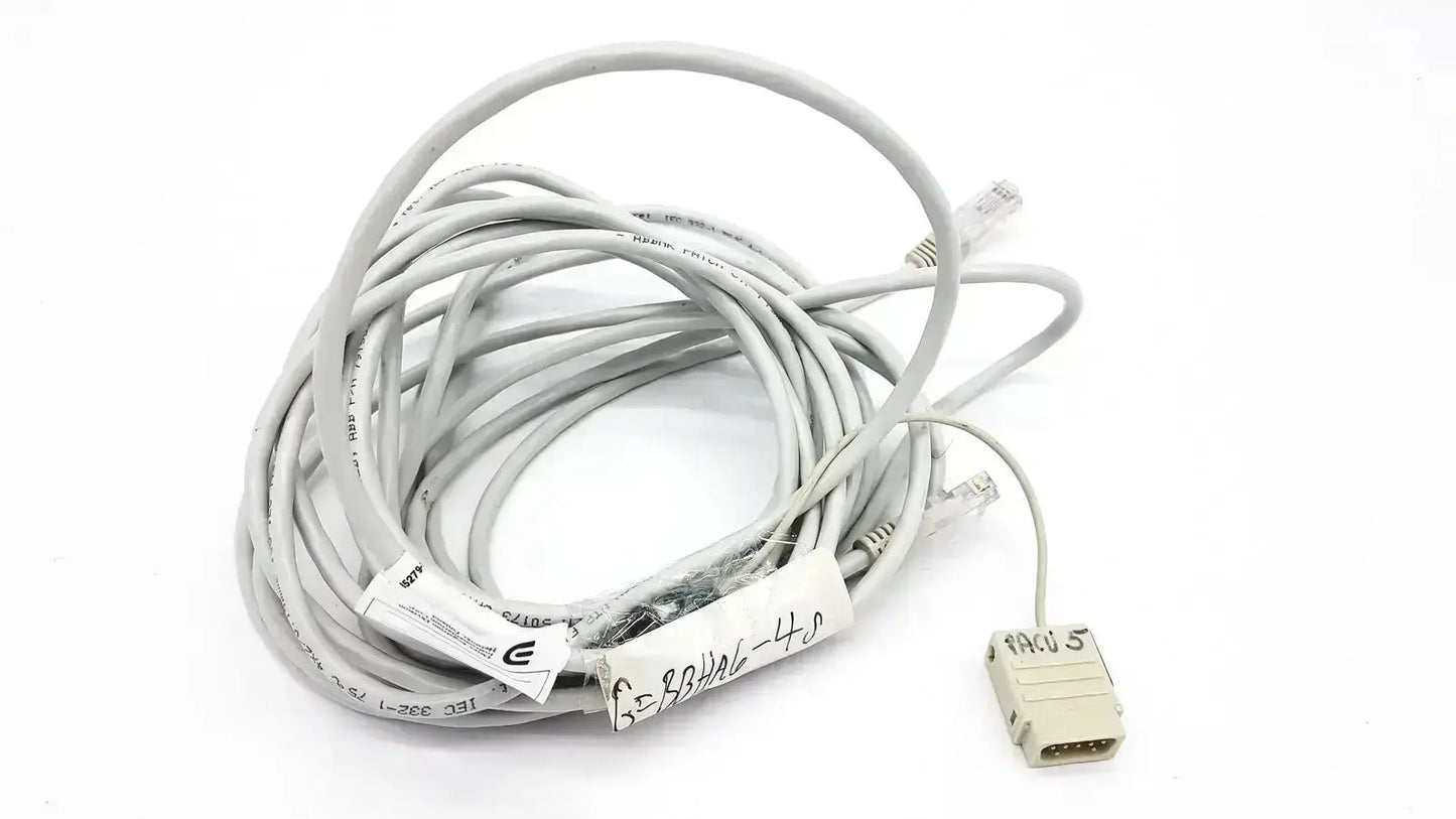 Datex Ohmeda Datex-Extension Mon/AIC Network Cable 6m/20ft Length Monitor Network Cable, second-hand product photo 1