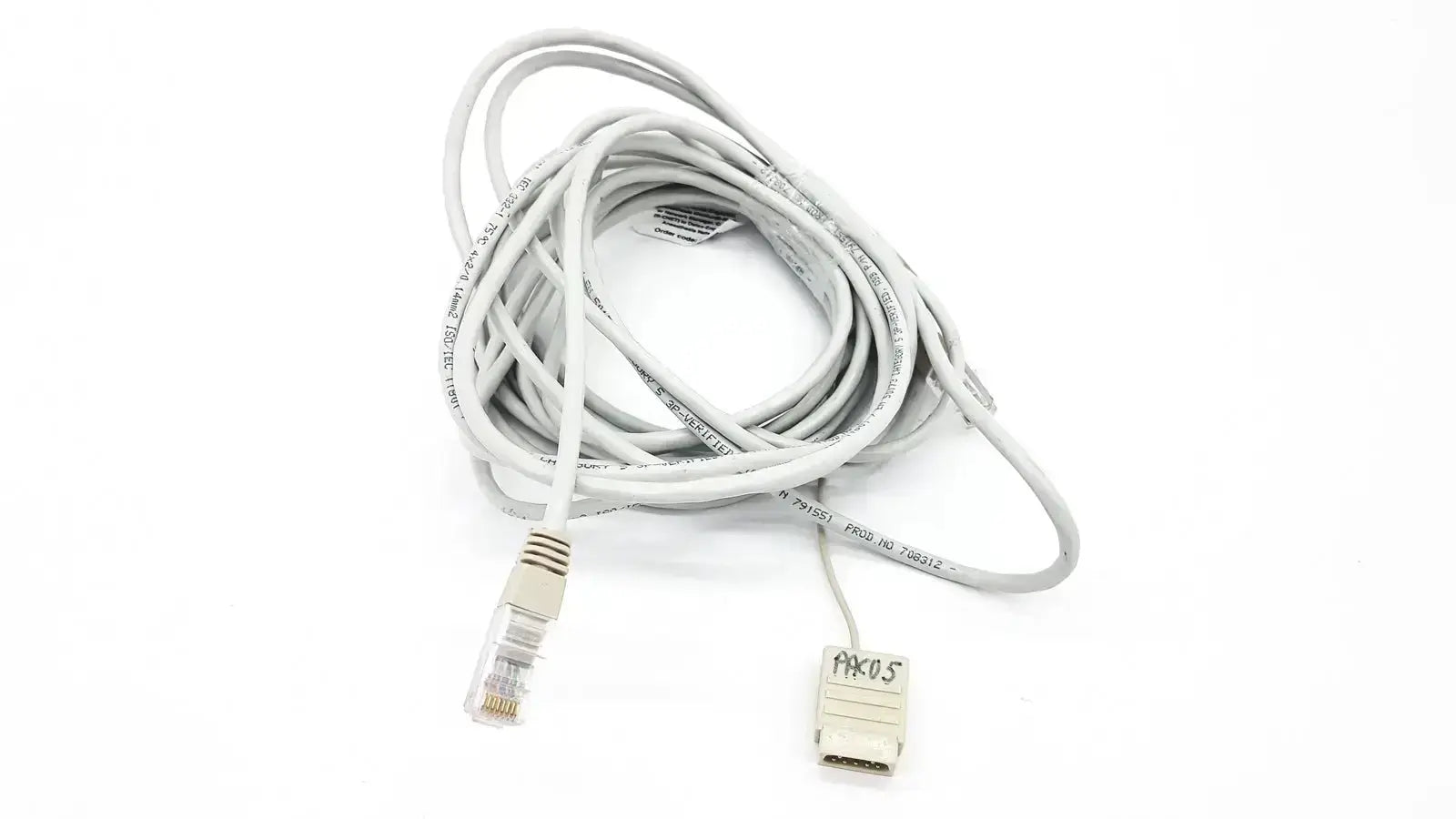 Datex Ohmeda Datex-Extension Mon/AIC Network Cable 6m/20ft Length Monitor Network Cable, second-hand product photo 13
