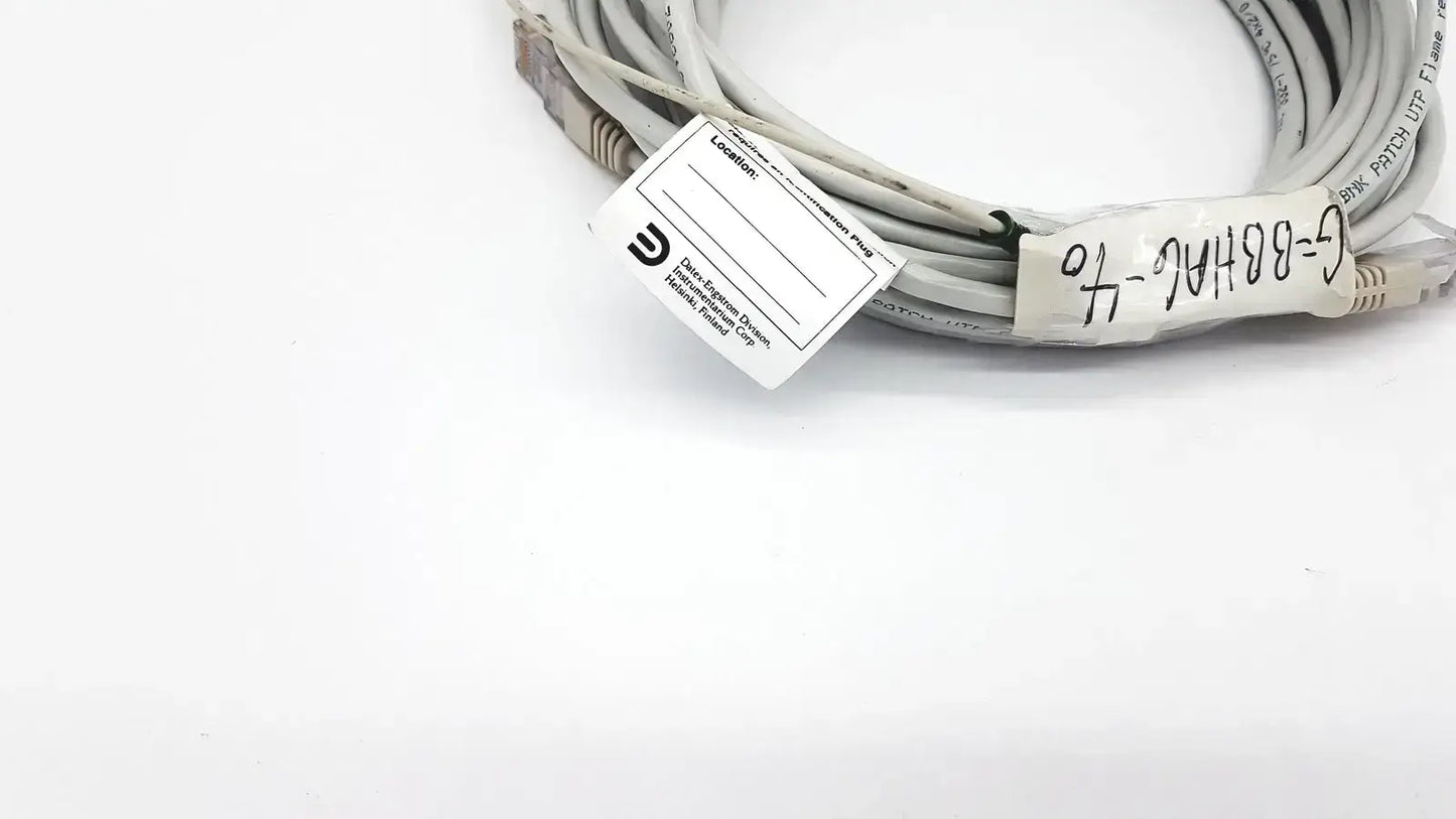 Datex Ohmeda Datex-Extension Mon/AIC Network Cable 6m/20ft Length - Order Code 885271 Medical Equipment Cable, second-hand product photo 14
