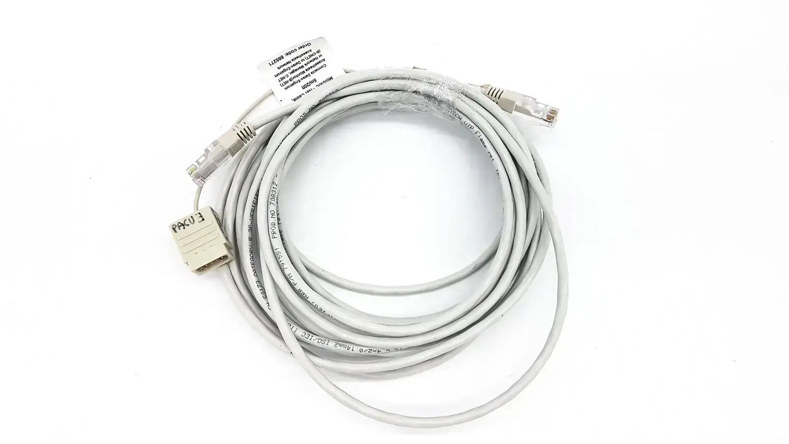 Datex Ohmeda Datex-Extension Mon/AIC Network Cable 6m/20ft Length - Order Code 885271 Medical Equipment Cable, second-hand product photo 5