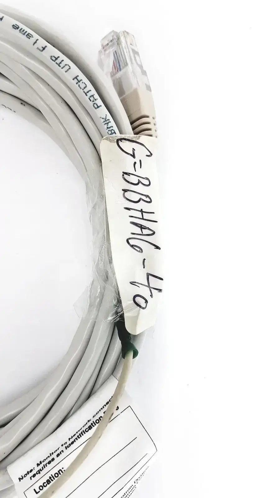 Datex Ohmeda Datex-Extension Mon/AIC Network Cable 6m/20ft Length - Order Code 885271 Medical Equipment Cable, second-hand product photo 7