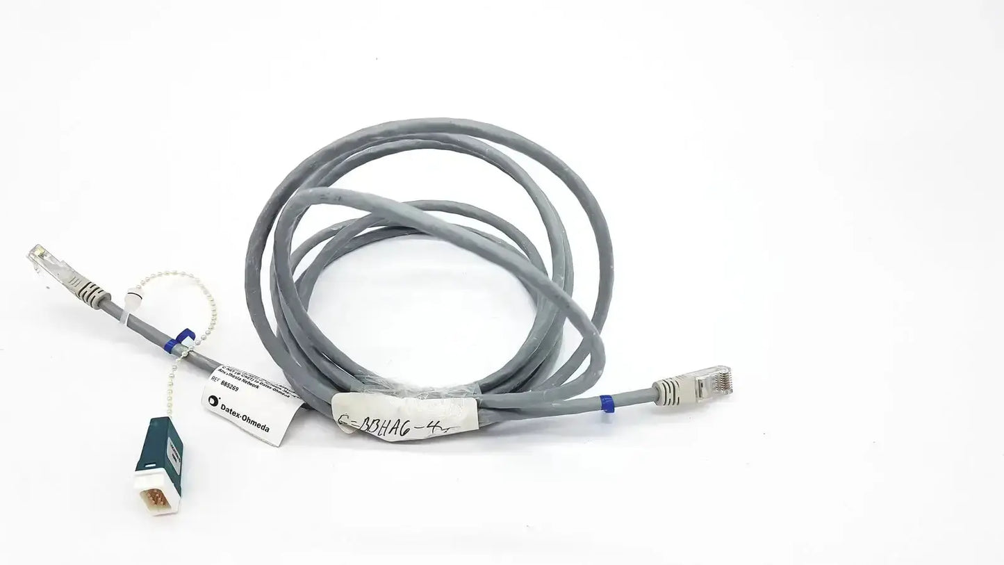 Datex Ohmeda 885269, MON/IC - Network Cable , 10ft Length Network Cable, second-hand product photo 1