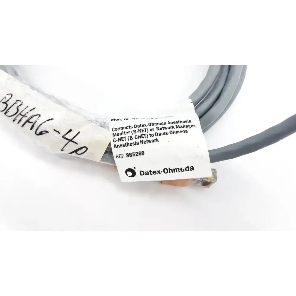 Datex Ohmeda 885269, MON/IC - Network Cable - 10ft Length Patient Monitor Network Cable, second-hand product photo 6