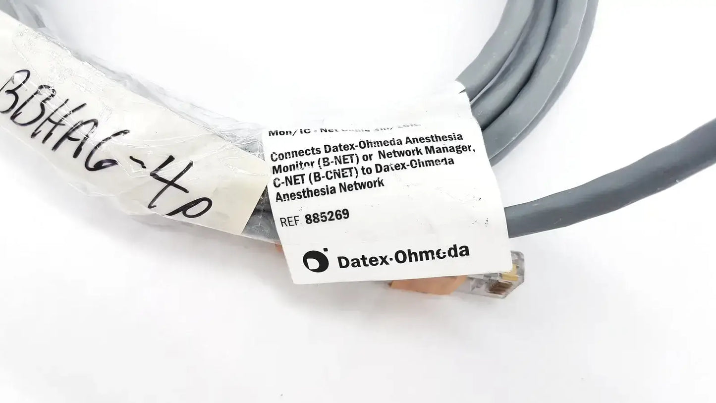 Datex Ohmeda 885269, MON/IC - Network Cable - 10ft Length Patient Monitor Network Cable, second-hand product photo 6