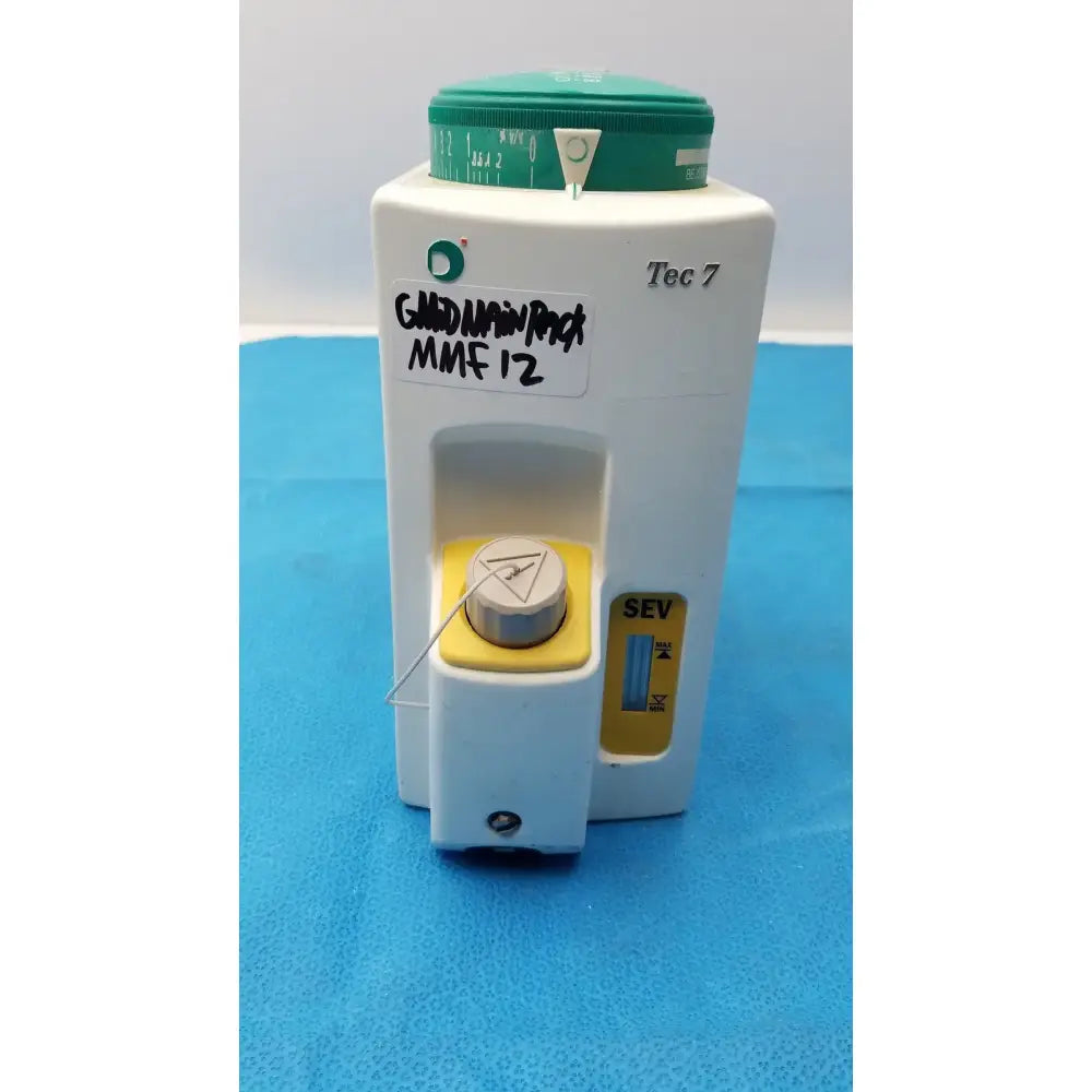 Reuse Medical Datex-Ohmeda Tec 7 Sevoflurane Anesthesia Vaporizer Anesthesia Machines, as-is (for parts) product photo 1