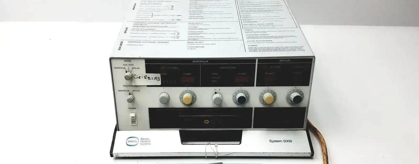 Davol Electro Medical System 5000 Electrosurgical Unit, second-hand product photo 1