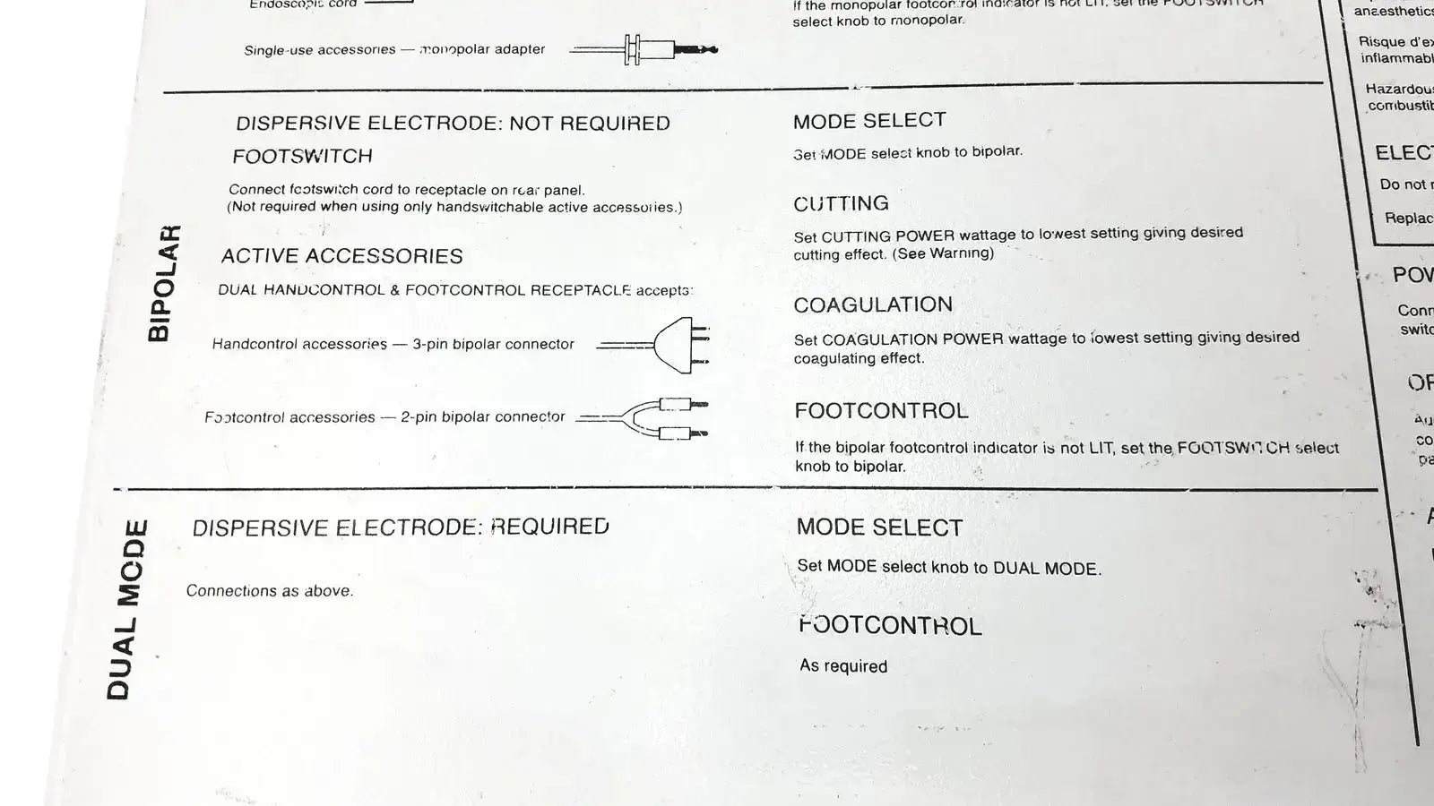 Davol Electro Medical System 5000 Electrosurgical Unit, second-hand product photo 8