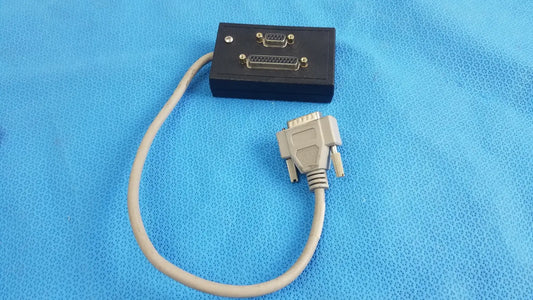 Reuse Medical DB15 Male to DB25 & DB9 Female Adapter Medical Breakout Box Medical Cables & Cords, second-hand product photo 1