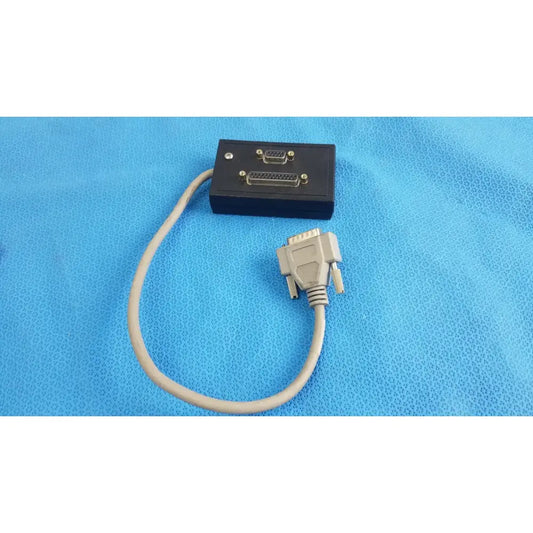 Reuse Medical DB15 Male to DB25 & DB9 Female Adapter Medical Breakout Box Medical Cables & Cords, second-hand product photo 1