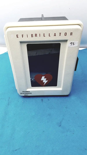 Defibrillator Storage Cabinet Wall Mount