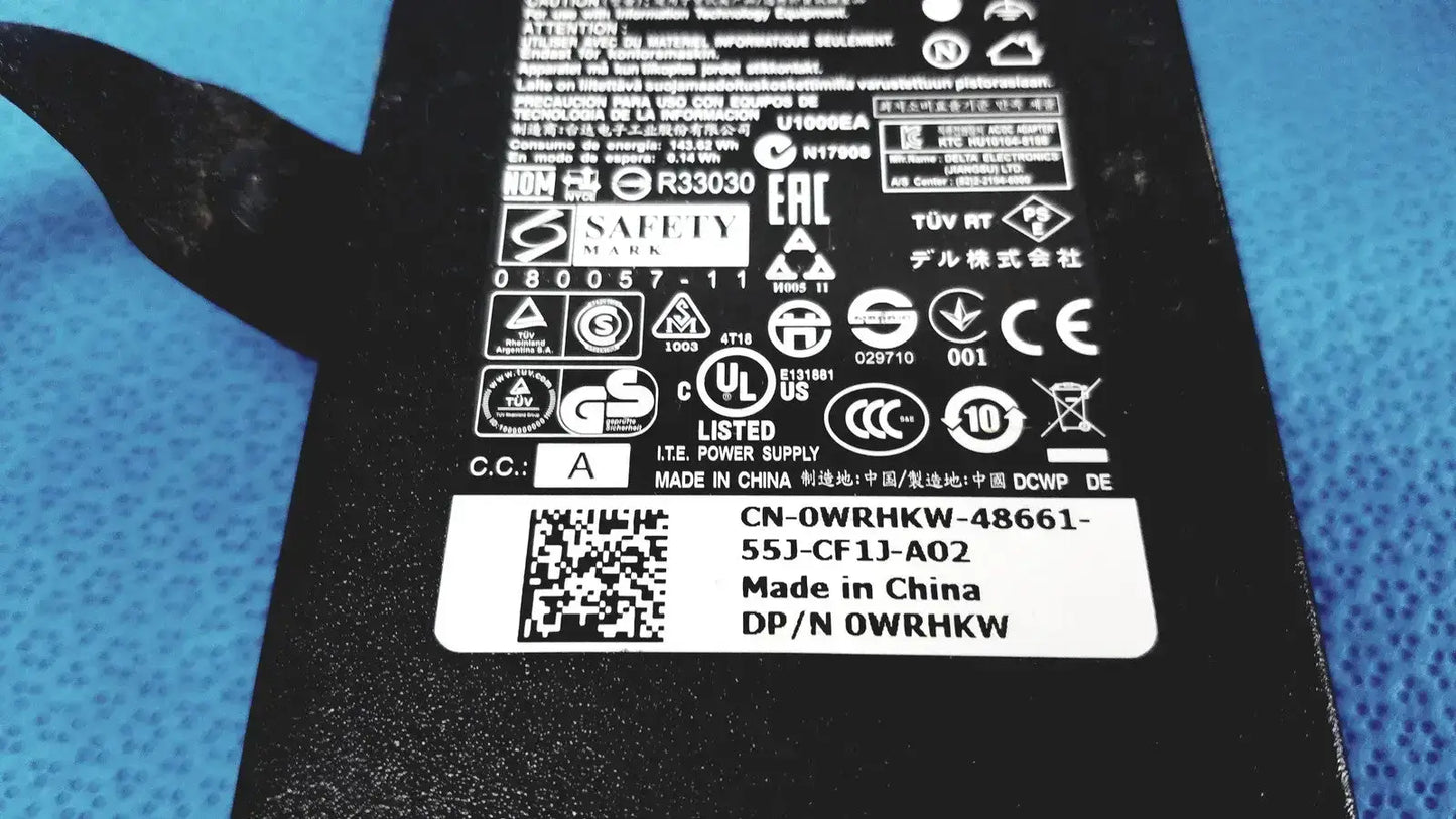 Dell 130W DA130PE1-00 AC Power Adapter CN-0WRHKW-48661-55J-CF1J-AO2 AC Power Adapter, second-hand product photo 4