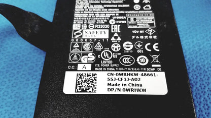 Dell 130W DA130PE1-00 AC Power Adapter CN-0WRHKW-48661-55J-CF1J-AO2 AC Power Adapter, second-hand product photo 4