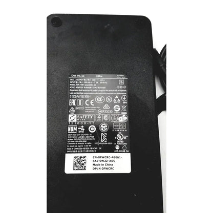 Dell 240W AC Adapter LA240PM160 GA240PE1-00 0FWCRC 19.5V 12.3A Charger AC Adapter, second-hand product photo 7