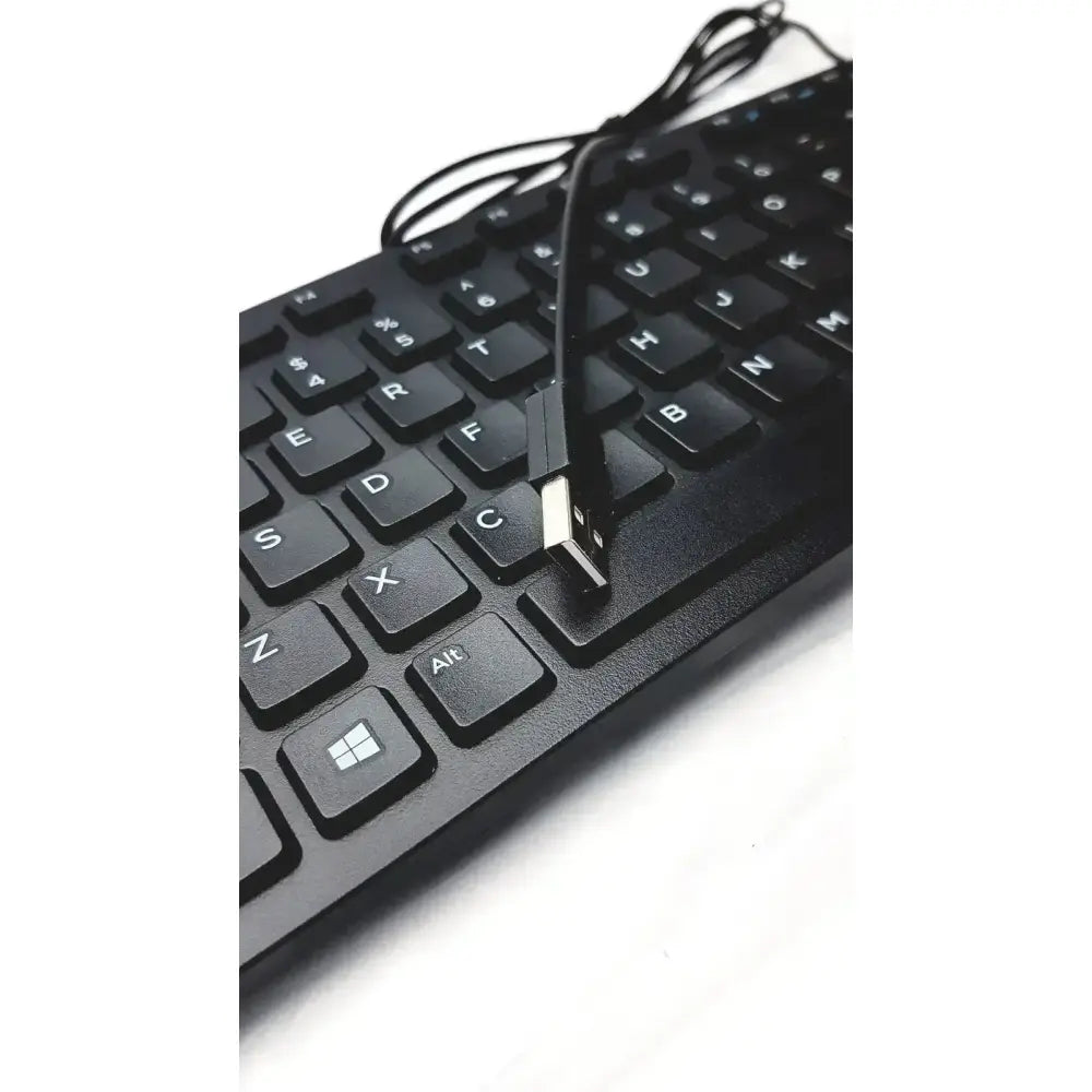 Dell KB216-BK-US Wired Keyboard - Black Keyboard, second-hand product photo 6