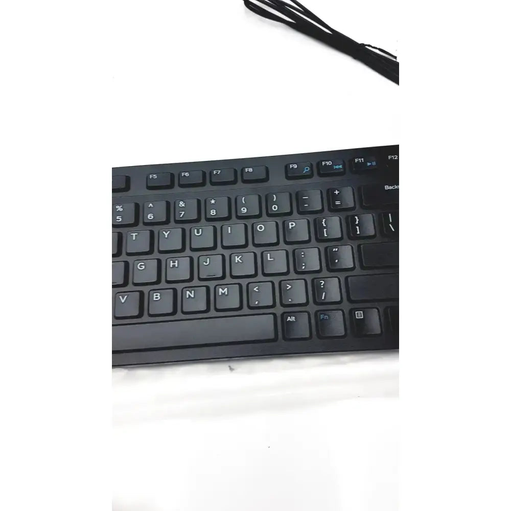 Dell KB216-BK-US Wired Keyboard - Black Keyboard, second-hand product photo 3