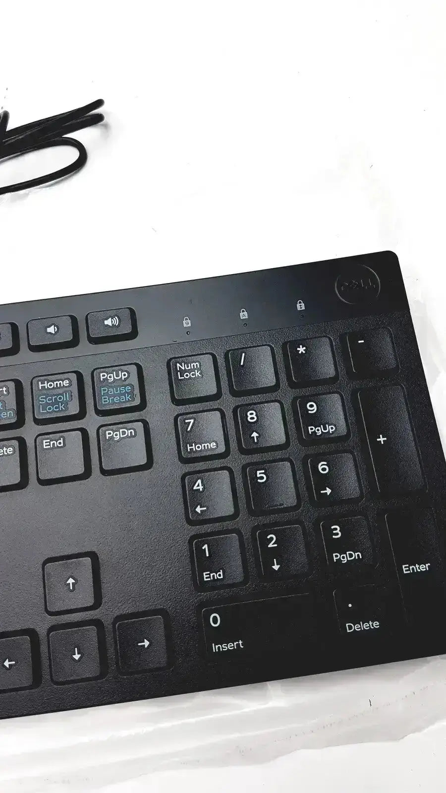 Dell KB216-BK-US Wired Keyboard - Black Keyboard, second-hand product photo 7