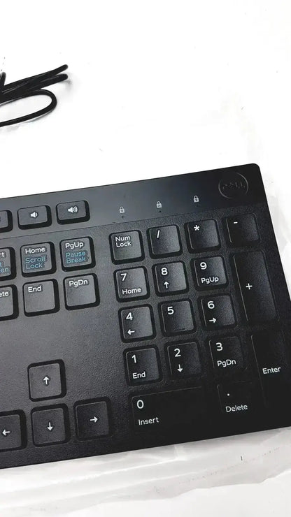 Dell KB216-BK-US Wired Keyboard - Black Keyboard, second-hand product photo 7