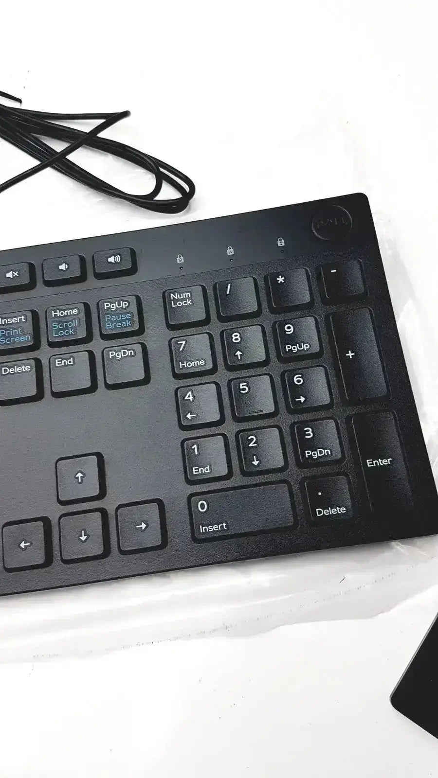 Dell KB216-BK-US Wired Keyboard - Black Keyboard, second-hand product photo 5