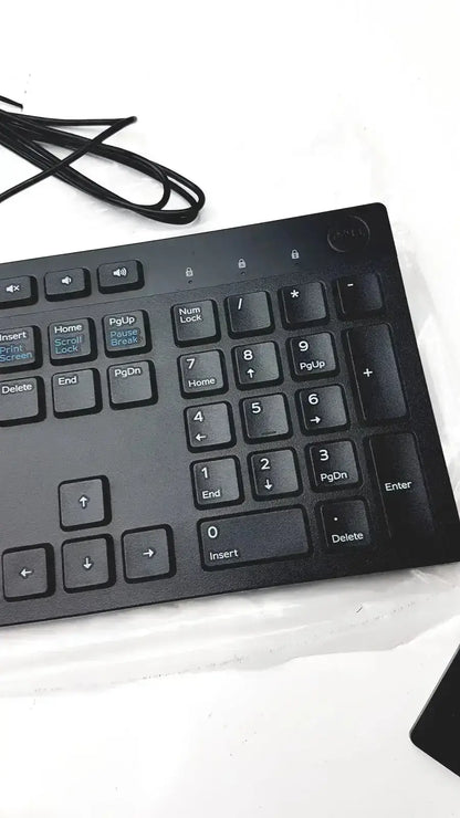 Dell KB216-BK-US Wired Keyboard - Black Keyboard, second-hand product photo 5