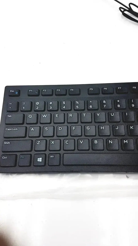 Dell KB216-BK-US Wired Keyboard - Black Keyboard, second-hand product photo 2