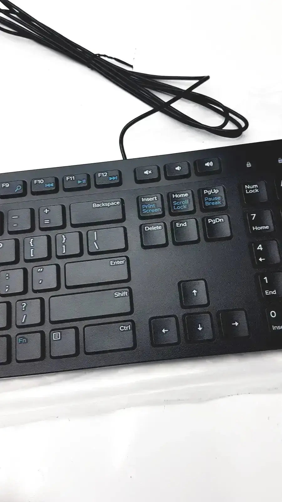 Dell KB216-BK-US Wired Keyboard - Black Keyboard, second-hand product photo 4