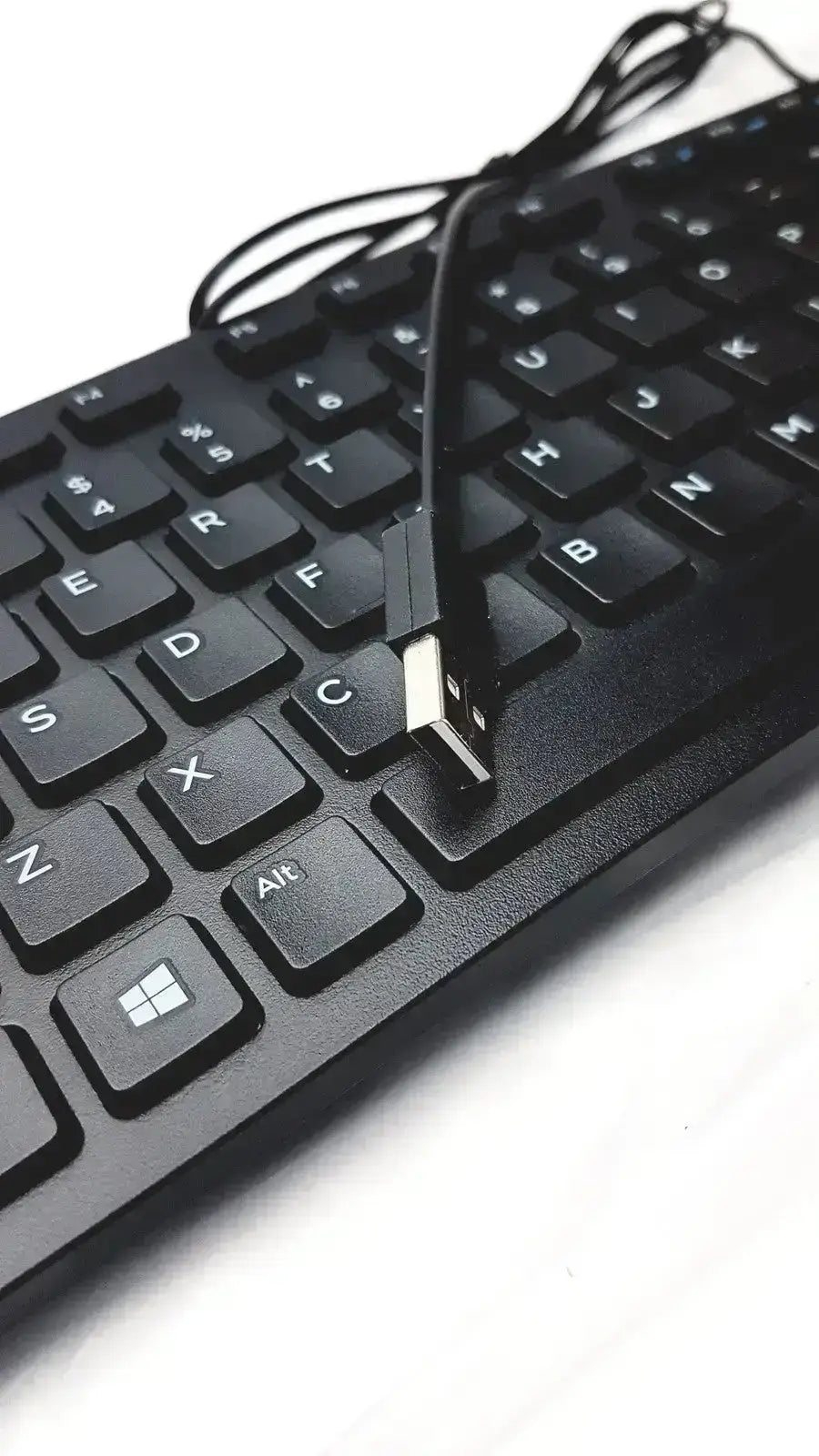 Dell KB216-BK-US Wired Keyboard - Black Keyboard, second-hand product photo 6
