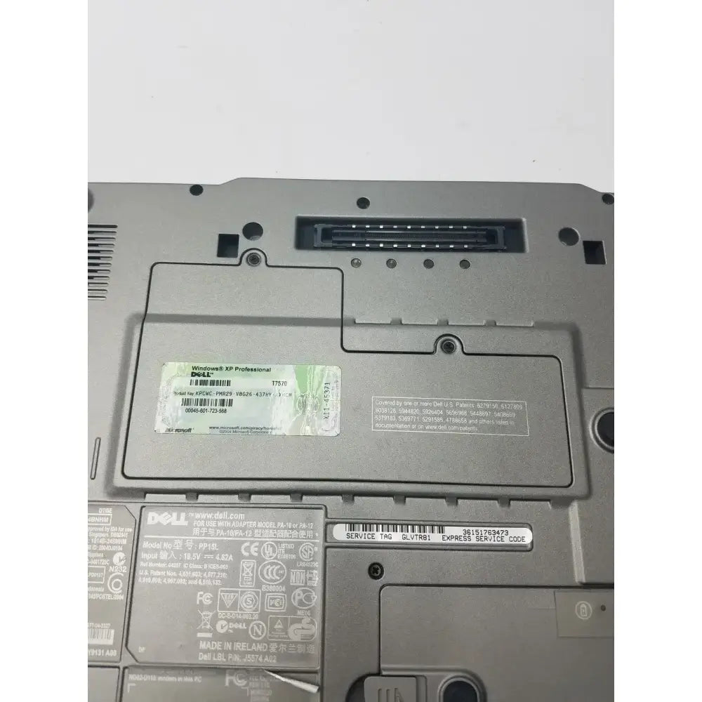 Dell Latitude D810 Intel Inside Centrino Model PP15L Laptop Computer, second-hand product photo 17