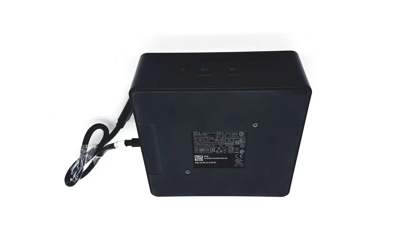 Dell Thunderbolt Docking Station TB16 K16A001 - USB Type C 3.0 - Unteste Thunderbolt Docking Station, as-is (for parts) product photo 3