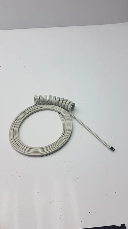 Generic Dental Silicone Spiral Tube Hose Pipe for 3-Way Syringe Triple Water Air Spray Dental 3-Way Syringe Hose, second-hand product photo 3