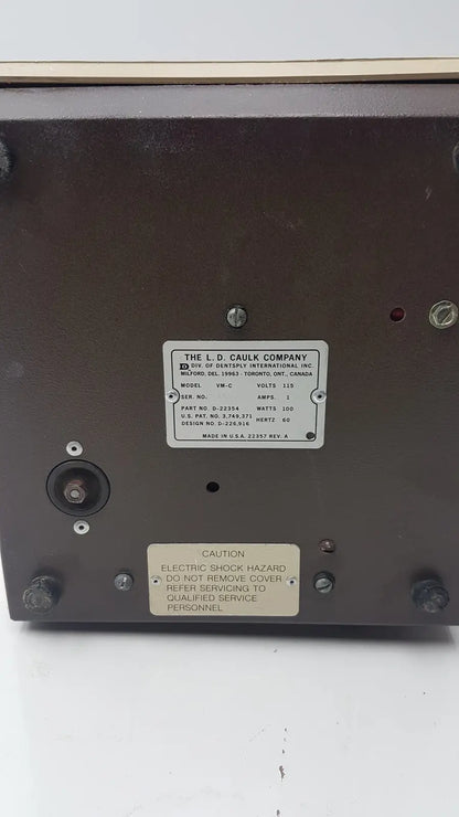 Dentsply Caulk Vari-Mix II-M VM-C Variable Speed Amalgamator Dental Amalgamator, as-is (for parts) product photo 4