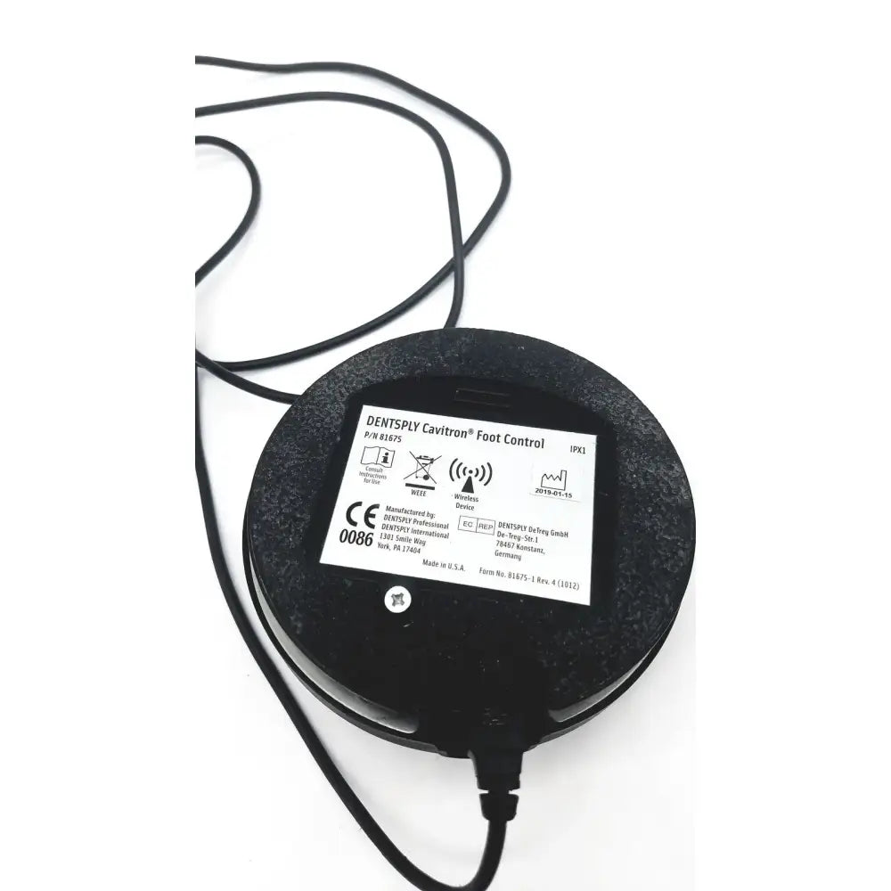 Dentsply Cavitron Foot Control 81675 - Untested Foot Control, as-is (for parts) product photo 1