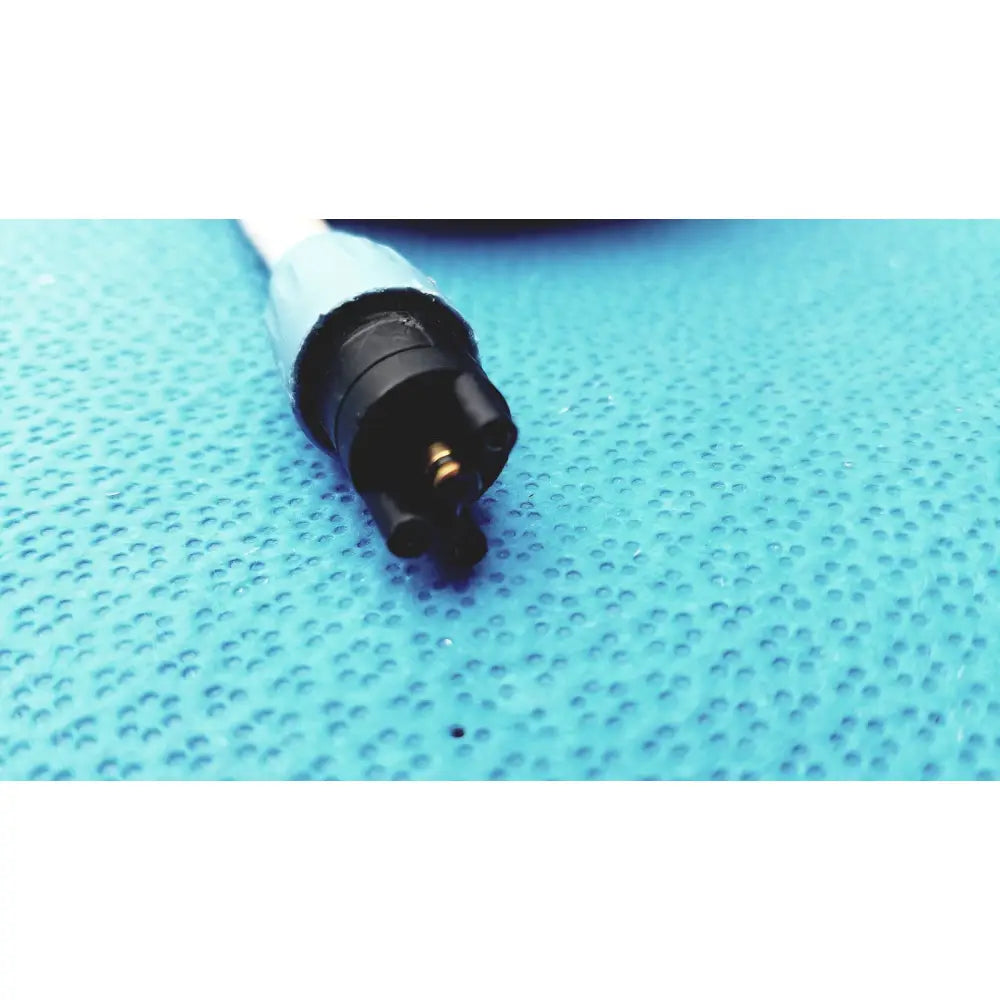 Black optical audio cable with white connector housing and gold plated pins for dentsply cavitron plus ultrasonic scaling unit gen-136