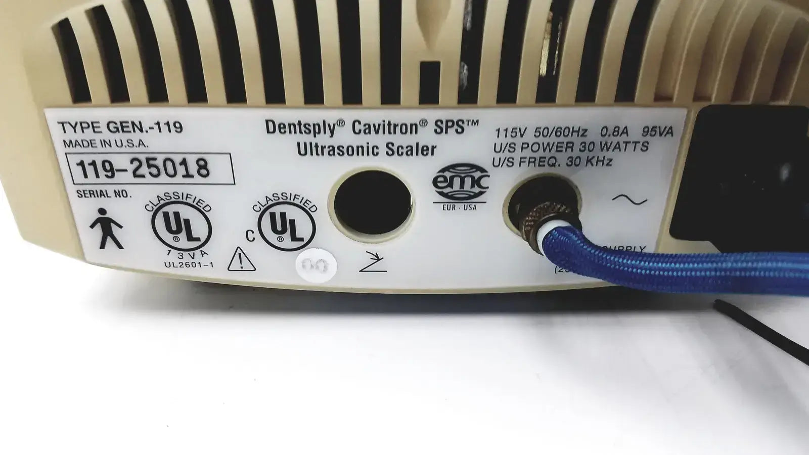 Dentsply Cavitron SPS Gen-119 Dental Dentistry Ultrasonic Scaler System Dental Ultrasonic Scaler System, second-hand product photo 6