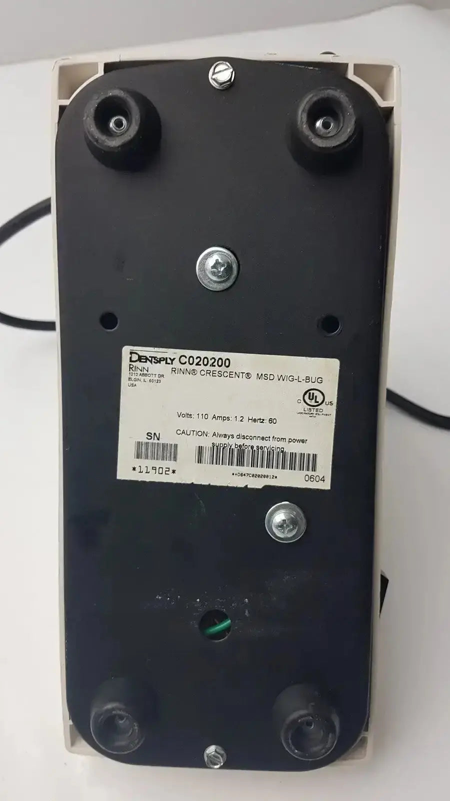 Dentsply Rinn Crescent WIG-L-BUG Mixer MSD Laboratory Mixer, second-hand product photo 7
