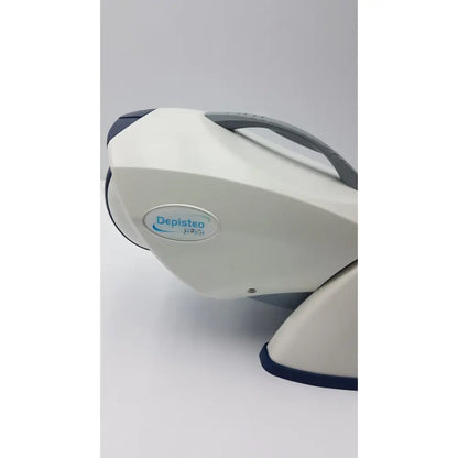 White and gray depisteo j4203 handheld device with sleek ergonomic design for depisteo vt1 vision screener use