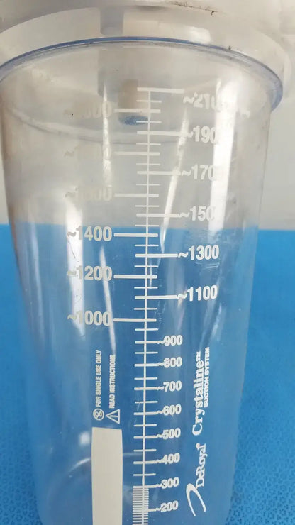 DeRoyal Suction Canister System, 2100ml Suction Canister, second-hand product photo 4