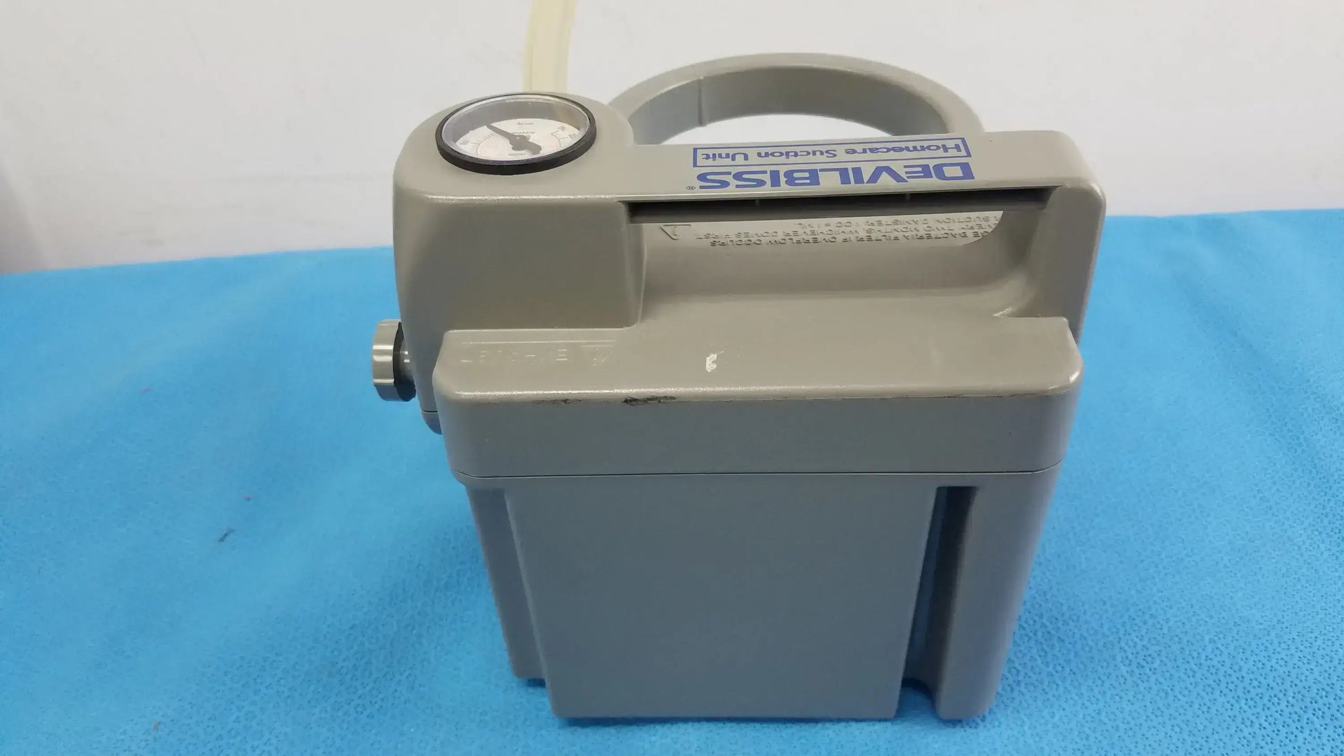 Devilbiss 7305P-D Home Care Vacu-Aide Suction Unit With Power Supply and Bag Home Care Suction Unit, second-hand product photo 10