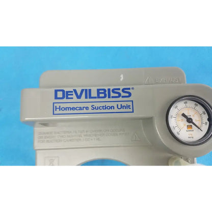 Devilbiss 7305P-D Home Care Vacu-Aide Suction Unit With Power Supply and Bag Home Care Suction Unit, second-hand product photo 7