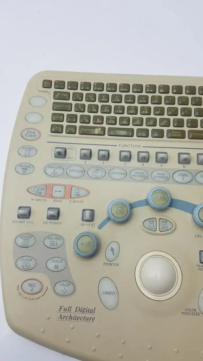 Hitachi Diagnostic Ultrasound System Keyboard, P/N: KB319385-B1 Ultrasound System Keyboard, second-hand product photo 14