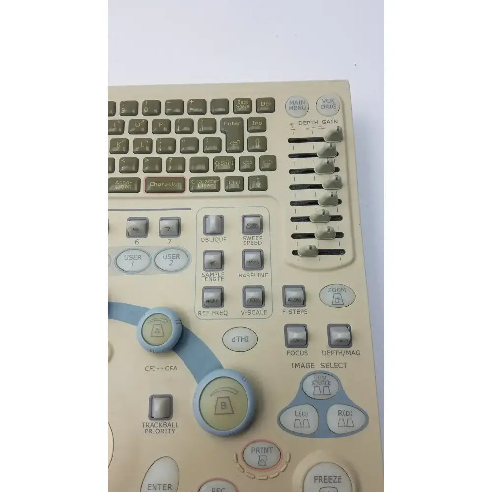 Hitachi Diagnostic Ultrasound System Keyboard, P/N: KB319385-B1 Ultrasound System Keyboard, second-hand product photo 12