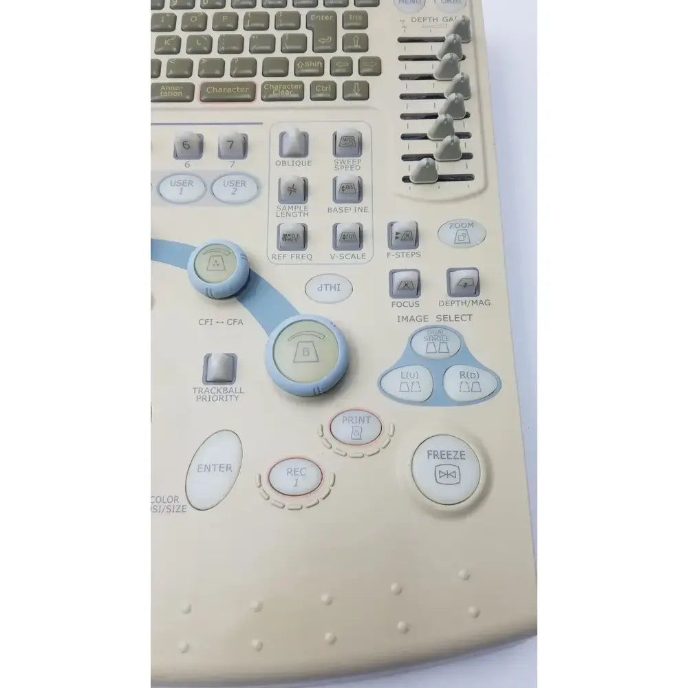 Hitachi Diagnostic Ultrasound System Keyboard, P/N: KB319385-B1 Ultrasound System Keyboard, second-hand product photo 11