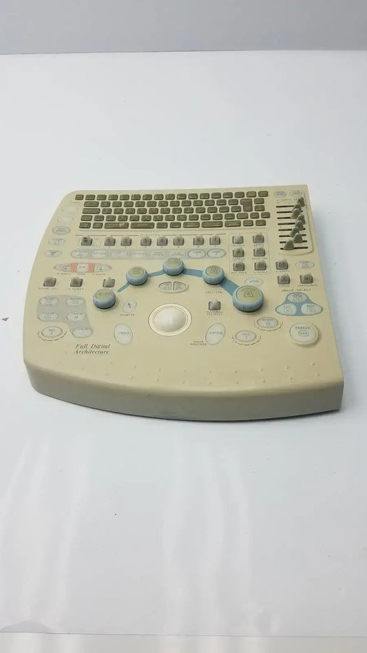 Hitachi Diagnostic Ultrasound System Keyboard, P/N: KB319385-B1 Ultrasound System Keyboard, second-hand product photo 1