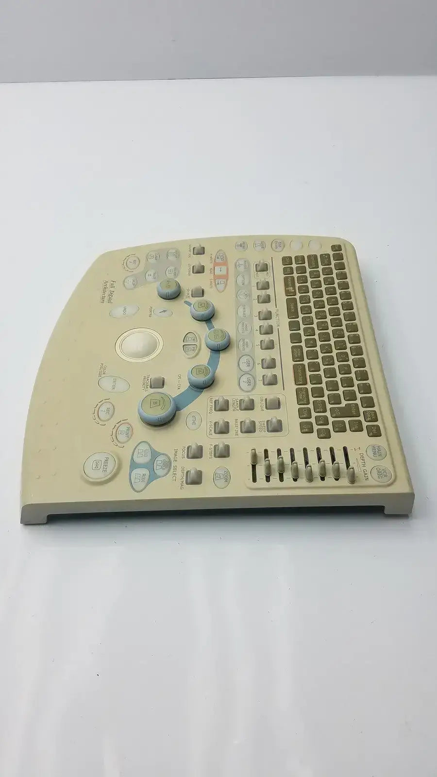 Hitachi Diagnostic Ultrasound System Keyboard, P/N: KB319385-B1 Ultrasound System Keyboard, second-hand product photo 2