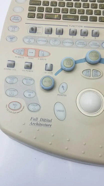 Hitachi Diagnostic Ultrasound System Keyboard, P/N: KB319385-B1 Ultrasound System Keyboard, second-hand product photo 15