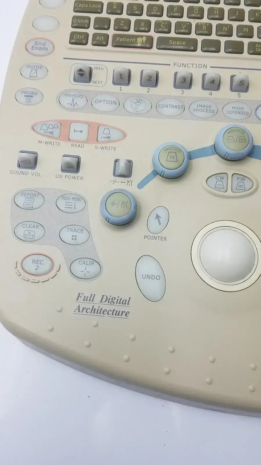 Hitachi Diagnostic Ultrasound System Keyboard, P/N: KB319385-B1 Ultrasound System Keyboard, second-hand product photo 15