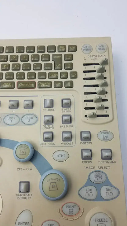 Hitachi Diagnostic Ultrasound System Keyboard, P/N: KB319385-B1 Ultrasound System Keyboard, second-hand product photo 12