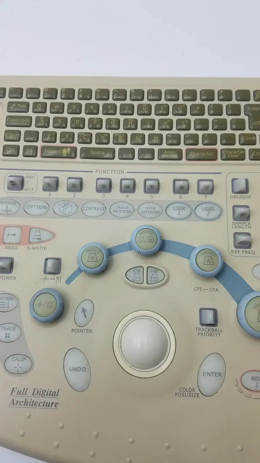 Hitachi Diagnostic Ultrasound System Keyboard, P/N: KB319385-B1 Ultrasound System Keyboard, second-hand product photo 13